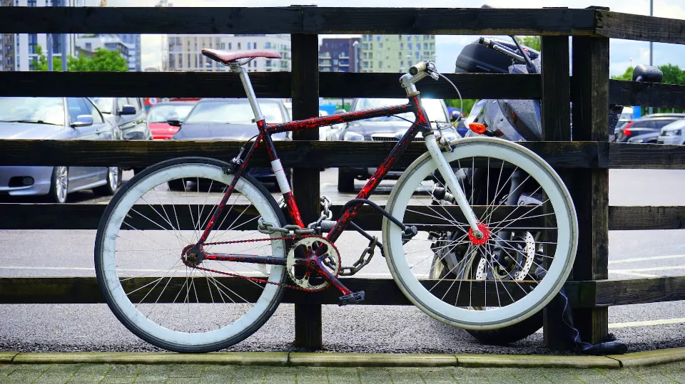 How to Lock Up a Bike in different places